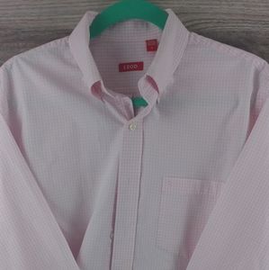 IZOD Men's Long Sleeve Casual Shirt Medium